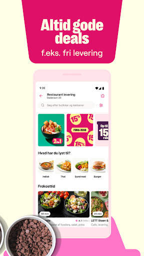 Foodora: Mad til levering скриншот 4