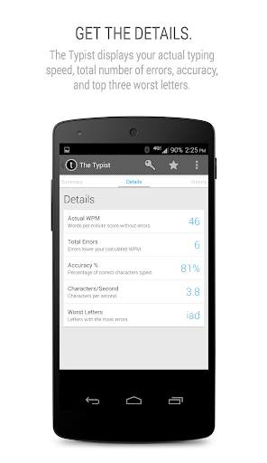 Typist: A Quick Typing Test screenshot 3