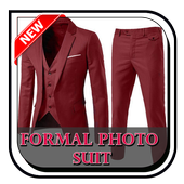 Formal Man Photo Suit أيقونة