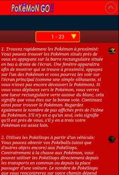 Secrets et Astuces Pokemon Go screenshot 6