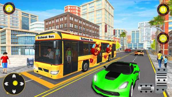 Flying School Coach Bus Simulator screenshot 5