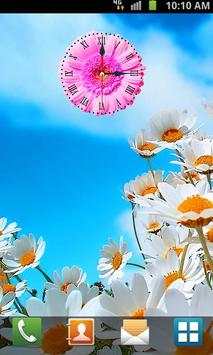 Daisy Clock Live Wallpaper screenshot 6