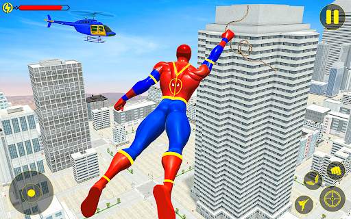 Superhero Spider Rope Hero screenshot 3