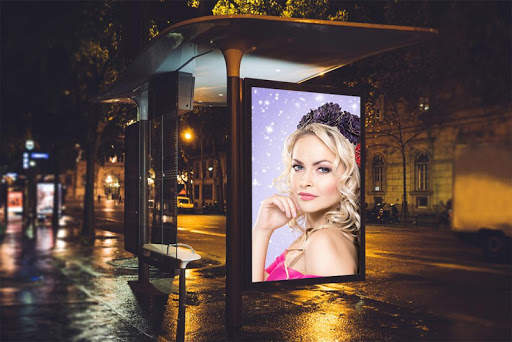 Amazing billboard photo frames HD screenshot 1