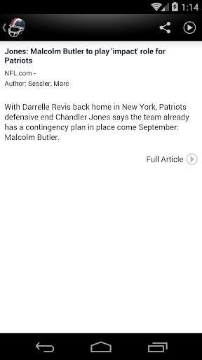 New England Football News screenshot 2