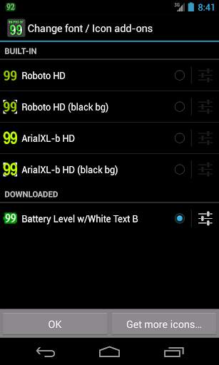 BN Pro Battery Level-WhiteB screenshot 2