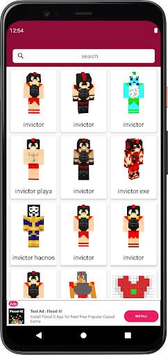Skin de Invictor Minecraft screenshot 4