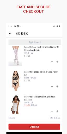HUSTLER Lingerie App screenshot 5