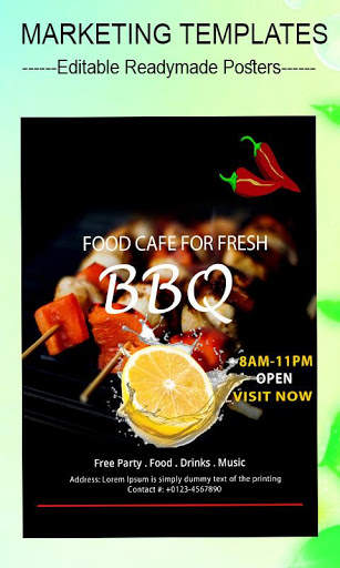 Poster Maker,Poster Designer and Invitation Card screenshot 6