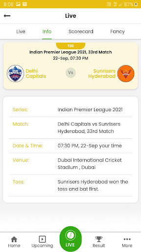 Jackpot - Cricket live line screenshot 7