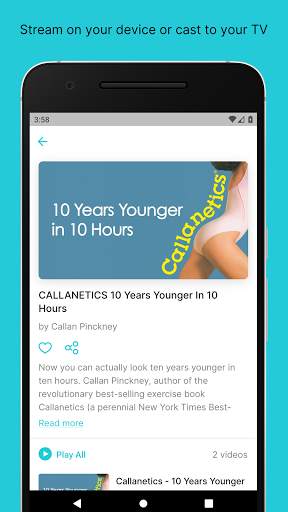 CALLANETICS TV 3 تصوير الشاشة