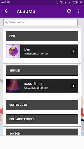 (G)I-DLE Lyrics (Offline) screenshot 3
