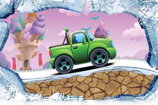 Snow hills 3D Racing game 2017 screenshot 2
