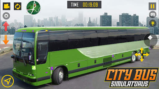 Modern Bus Coach Driving Games screenshot 2