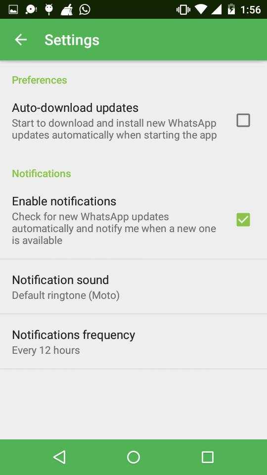 Update for your Whatsapp App screenshot 3