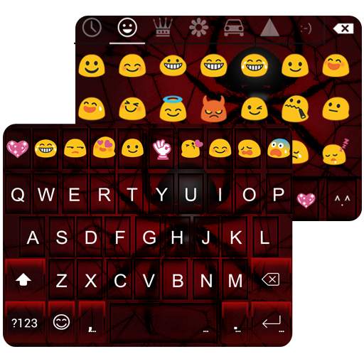Black Widow Emoji Keyboard 1.1.5