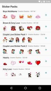 Love Romance Stickers For WhatsApp - WAStickersApp screenshot 3