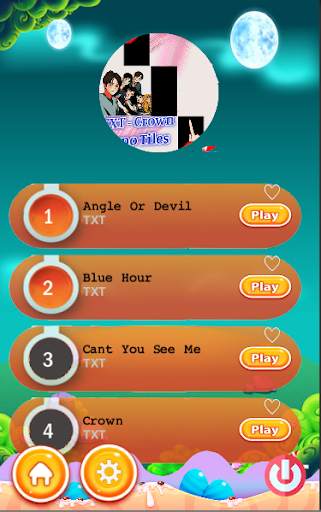 Crown - TXT Piano Tiles screenshot 1