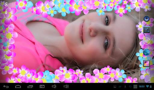 Flowers live photo frame screenshot 9