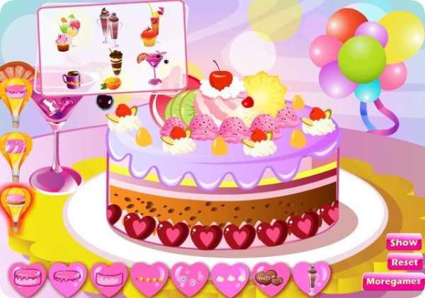 Yummy Cake Cooking Games screenshot 2
