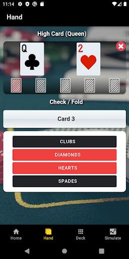 Poker Odds Emulator Lite screenshot 2