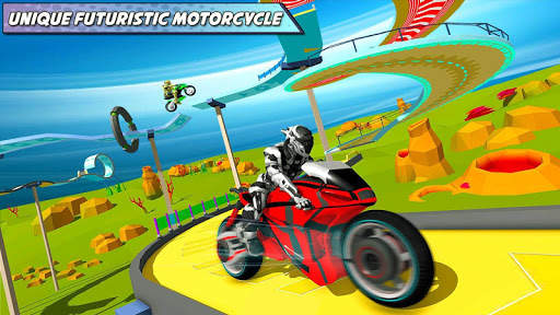 Zero Gravity Racing Rider: Moto Bike Trials screenshot 1