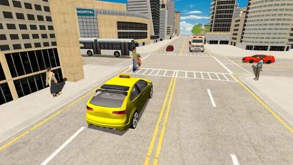 Rapid Crazy Taxi Driving screenshot 3