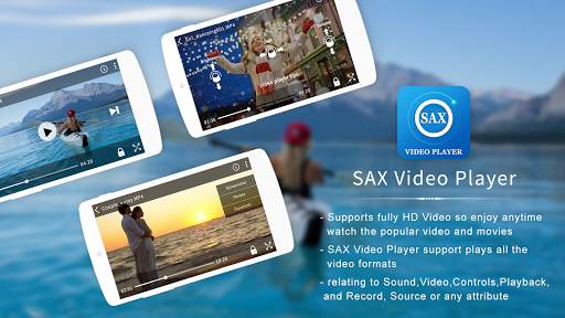 SAX Video Player - HD Video Player 2021 screenshot 1