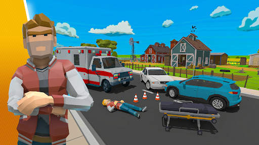City Ambulance 3d: Rescue Sim screenshot 1