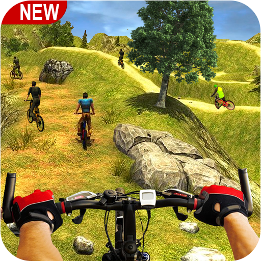 Mtb Menuruni bukit Bmx Basikal Aksi Penunggang icon