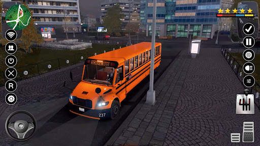 School Bus Simulator Games 3D screenshot 4