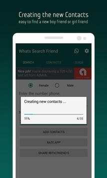 Friend Search for WhatsApp 😘 Boy & Girl Friend screenshot 2