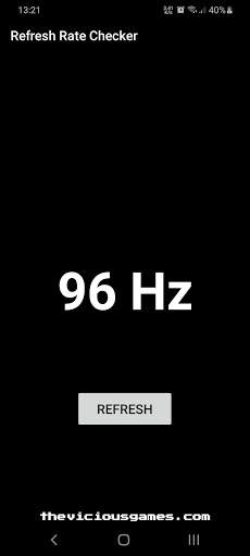 Easy Refresh Rate Checker screenshot 1