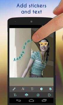 Text Flow on Insta Photo 3 تصوير الشاشة