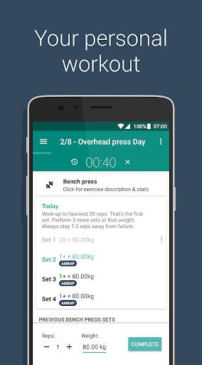 Zero to Hero: The Workout App screenshot 3