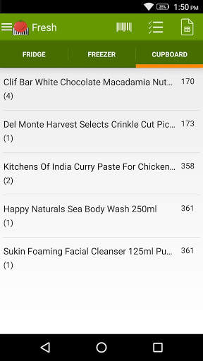 Fresh - Shopping Organizer screenshot 2