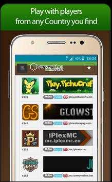 Free servers for Minecraft screenshot 3
