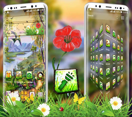 Nature Launcher Theme screenshot 2