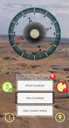 GPS bússola 360 & navegação: Gyro Compasso App screenshot 3