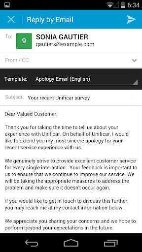 Medallia Mobile 2 screenshot 5
