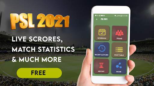 PSL Cricket Schedule 2021: Cricket Match screenshot 2
