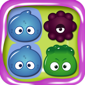 Funny Jelly Roll - Match 3 icon