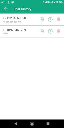 Send Message Without Save Number - Open Chat in WA screenshot 2