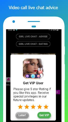 Video call advice live chat-Girl Random Live Talk screenshot 4
