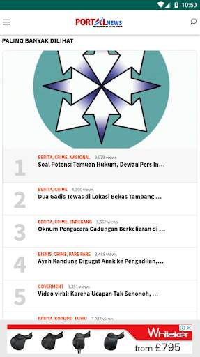 Portal News screenshot 6