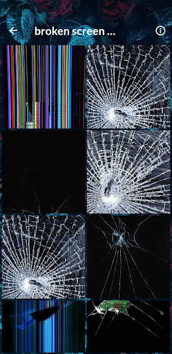 broken screen wallpaper screenshot 3