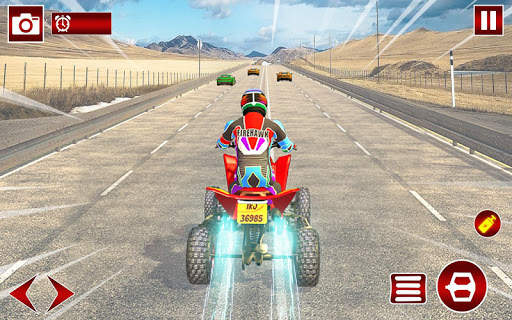 Quad ATV Traffic Racer screenshot 4