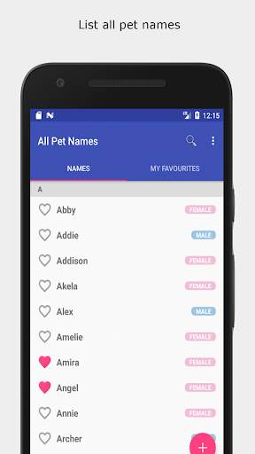 All Pet Names - Horse, Bird, Hamster, Mice & more screenshot 1