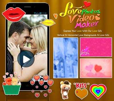 Love Photos Video Maker 10 تصوير الشاشة