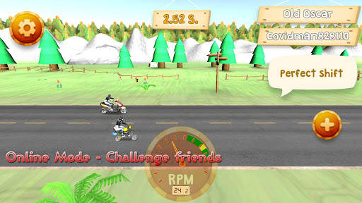 Reaction Race Online - Motorbike racing edition screenshot 3